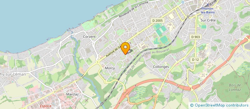 localisation de l'entreprise 930 739 313  à THONON-LES-BAINS