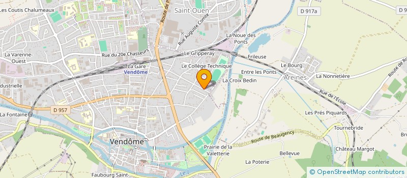 localisation de l'entreprise 930 739 891   VENDOME