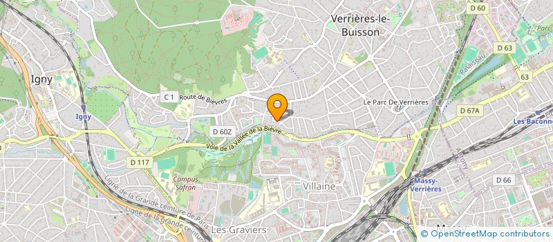 localisation de l'entreprise 930 748 777   VERRIERES-LE-BUISSON