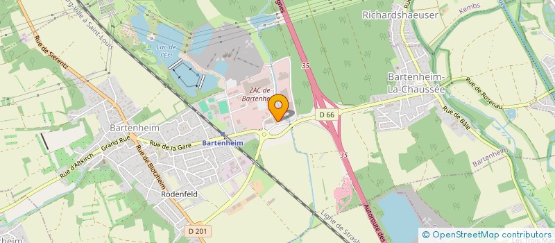 localisation de l'entreprise 930 759 105   BARTENHEIM