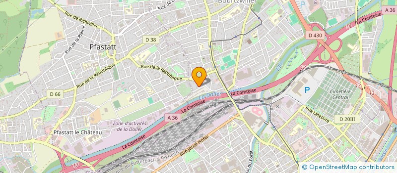 localisation de l'entreprise 930 773 858   MULHOUSE