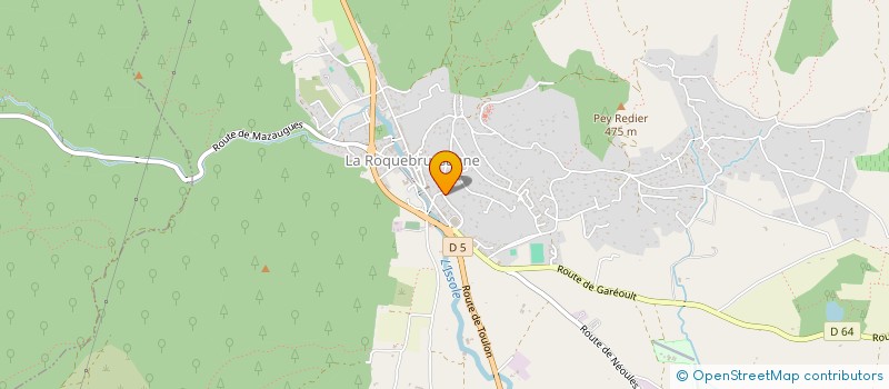 localisation de l'entreprise 930 787 031   LA ROQUEBRUSSANNE