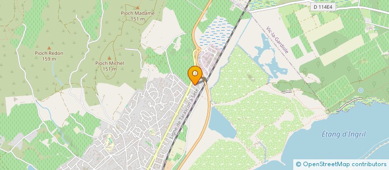 localisation de l'entreprise 930 793 518  à FRONTIGNAN