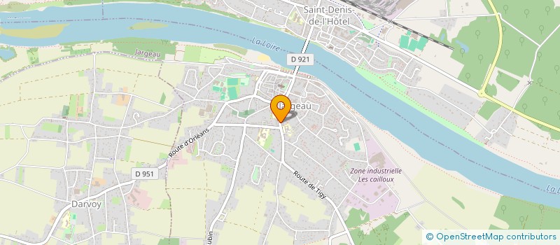 localisation de l'entreprise 930 801 055   JARGEAU
