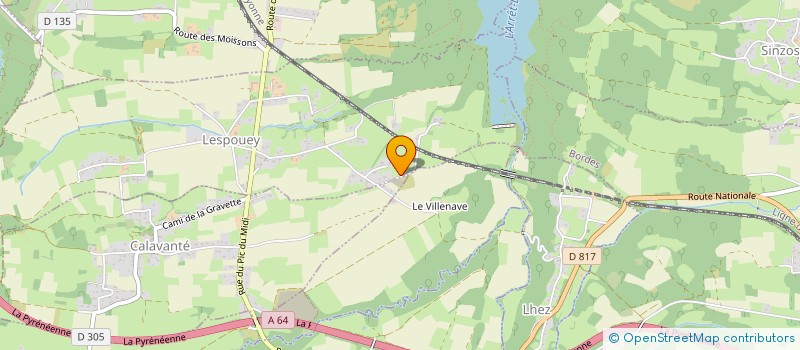 localisation de l'entreprise 930 812 706   LESPOUEY