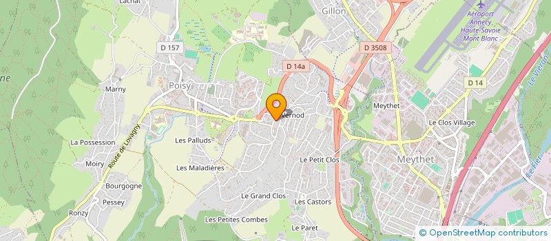 localisation de l'entreprise 930 830 773   POISY