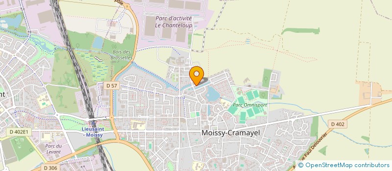 localisation de l'entreprise 930 832 936 à MOISSY-CRAMAYEL