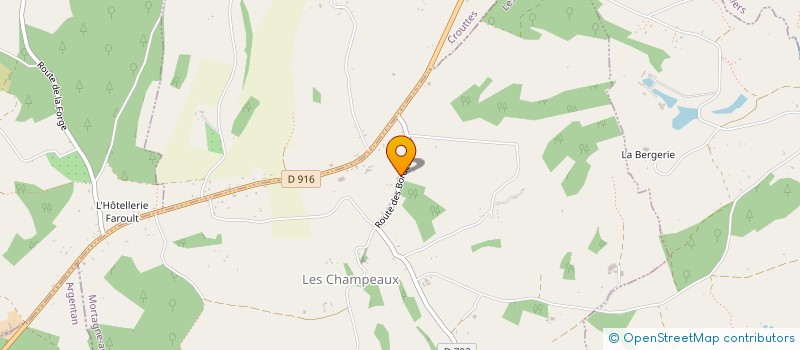 localisation de l'entreprise 930 842 638 à LES CHAMPEAUX