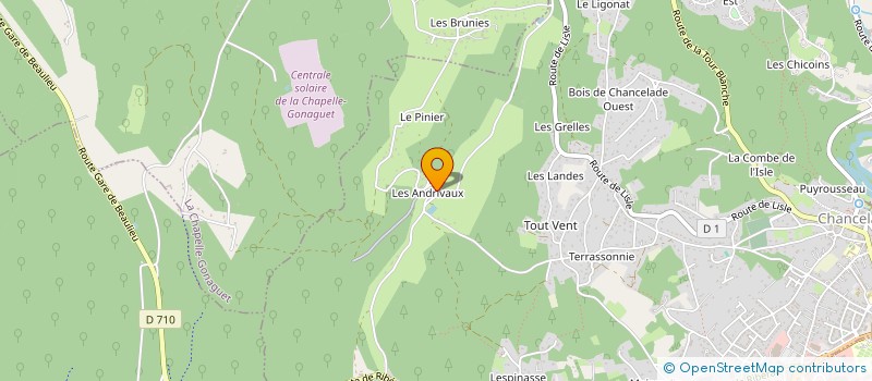 localisation de l'entreprise 930 862 917   CHANCELADE