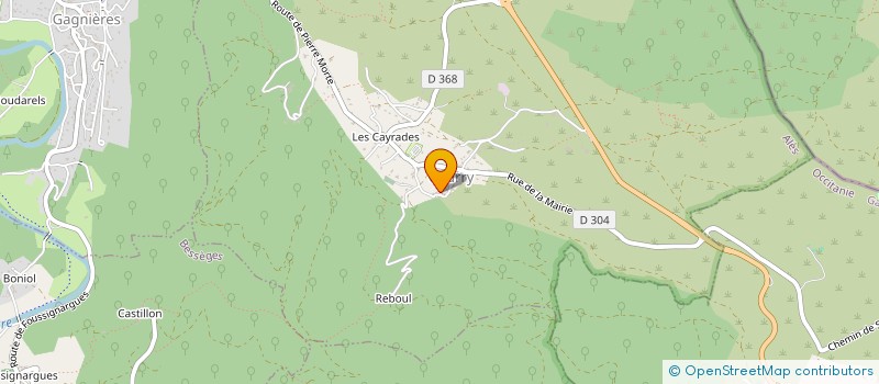 localisation de l'entreprise 930 868 070   COURRY