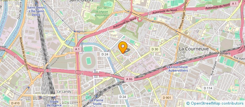 localisation de l'entreprise 930 871 314 à SAINT-DENIS