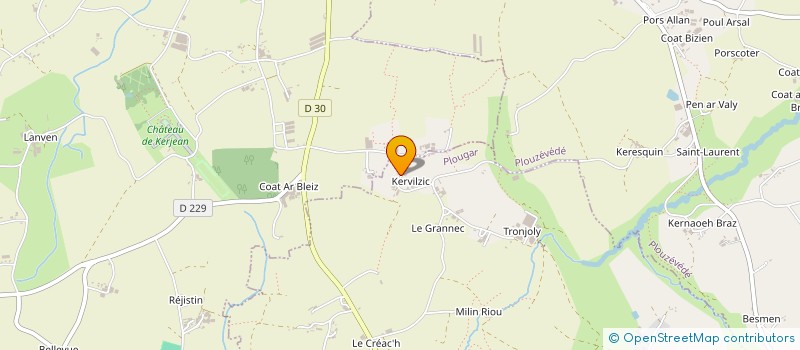 localisation de l'entreprise 930 882 303   PLOUGAR