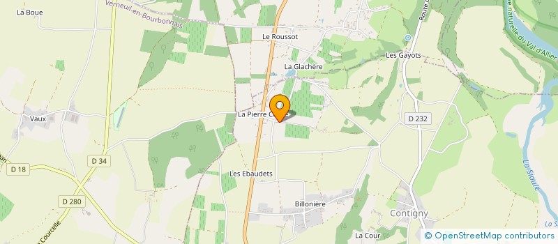 localisation de l'entreprise 930 887 922 à MOULINS