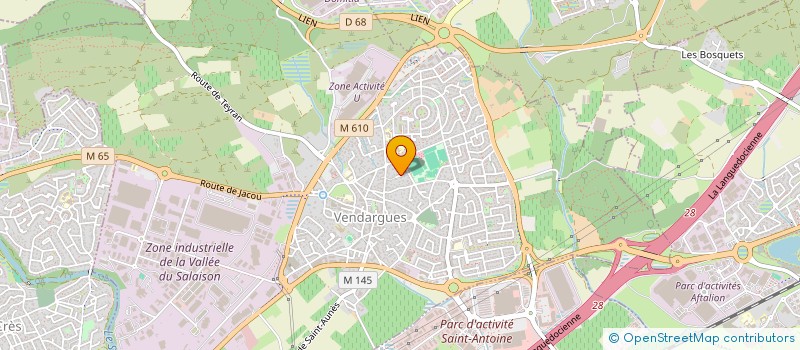 localisation de l'entreprise 930 893 524 à VENDARGUES