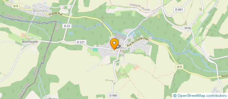 localisation de l'entreprise 930 899 448   BRUMETZ