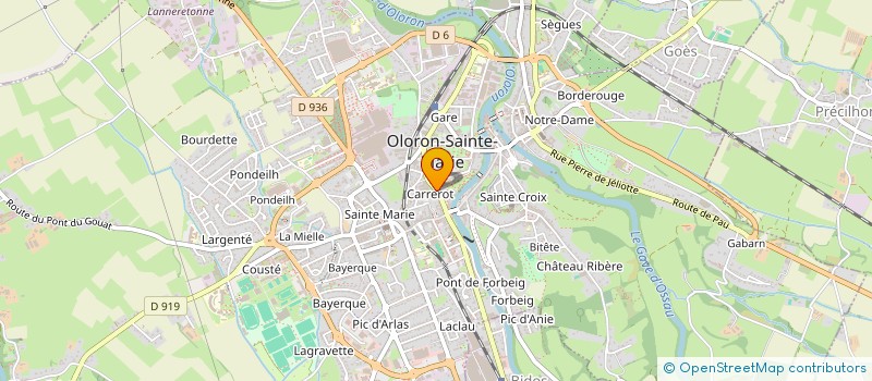 localisation de l'entreprise 930 903 174   OLORON-SAINTE-MARIE