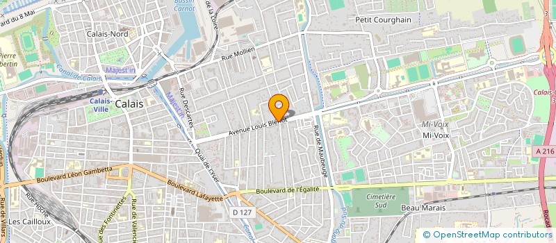 localisation de l'entreprise 930 940 960   CALAIS