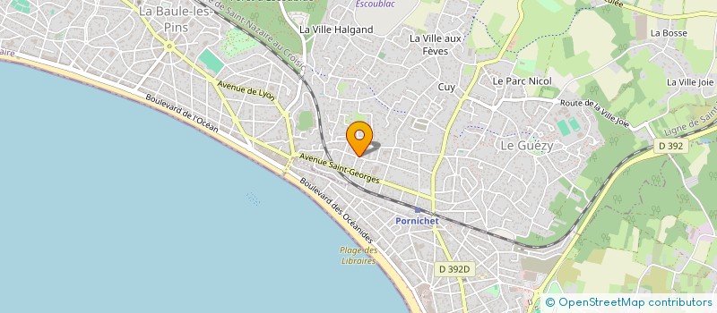 localisation de l'entreprise 930 941 166  à LA BAULE-ESCOUBLAC