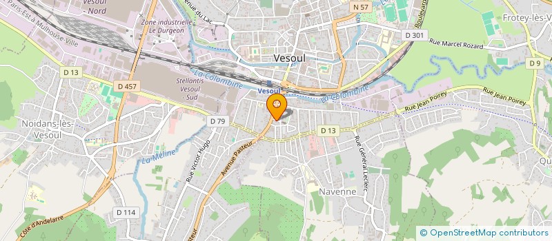 localisation de l'entreprise 930 963 558   VESOUL