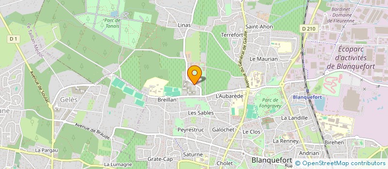 localisation de l'entreprise 930 969 456   PESSAC