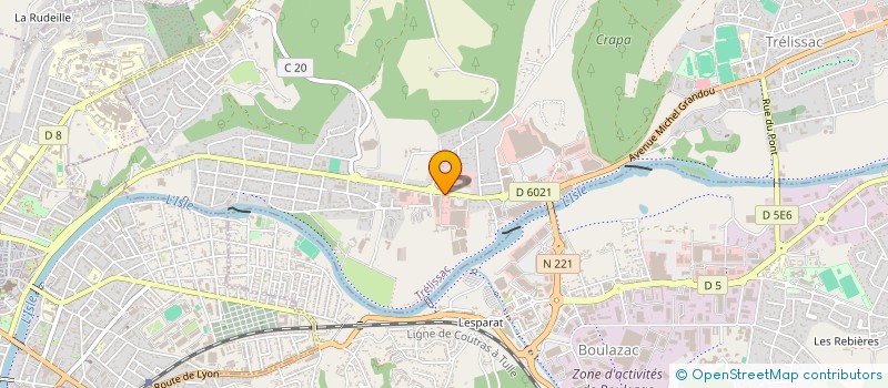 localisation de l'entreprise 930 991 245   TRELISSAC