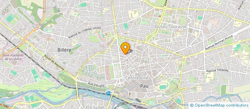 localisation de l'entreprise 930 992 417  à PAU