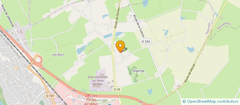 localisation de l'entreprise 930 996 384   SAINT-YORRE