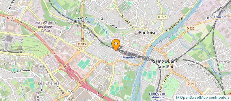 localisation de l'entreprise 931 006 571   PONTOISE