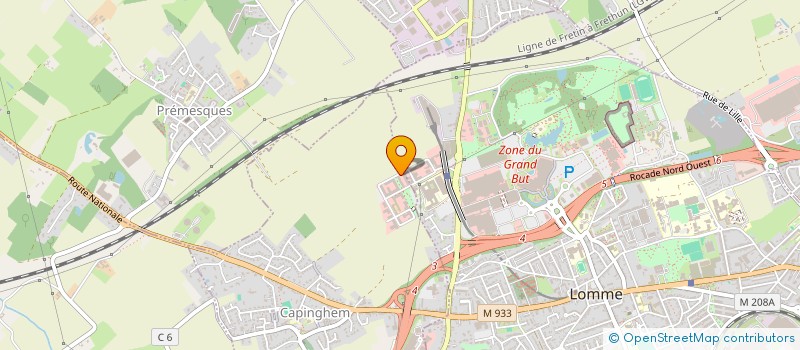 localisation de l'entreprise 931 010 029   CAPINGHEM