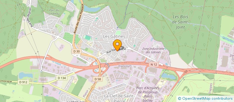 localisation de l'entreprise 931 010 482   PLAISIR