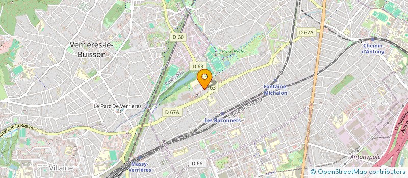 localisation de l'entreprise 931 073 936   VERRIERES-LE-BUISSON