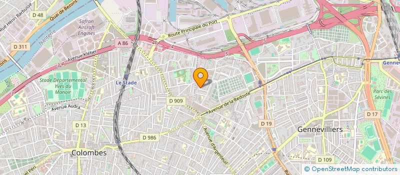localisation de l'entreprise 931 076 459 à ASNIERES-SUR-SEINE
