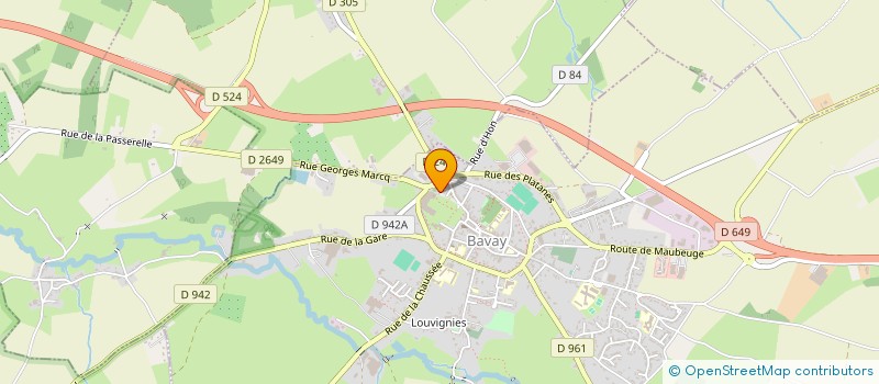 localisation de l'entreprise 931 106 603   BAVAY