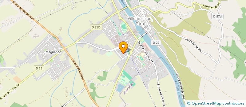 localisation de l'entreprise 931 180 954   VILLAUDRIC