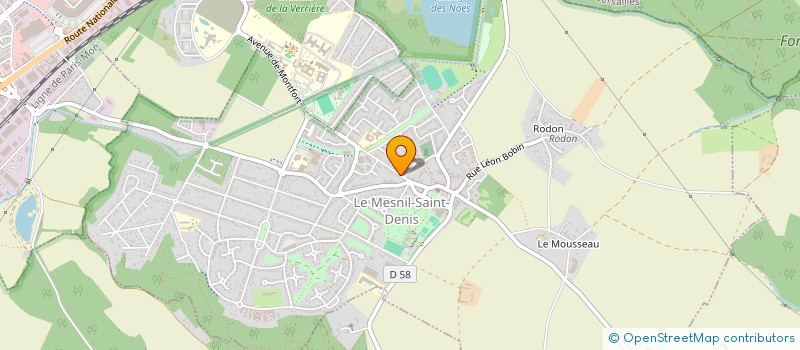 localisation de l'entreprise 931 212 534   LA VERRIERE