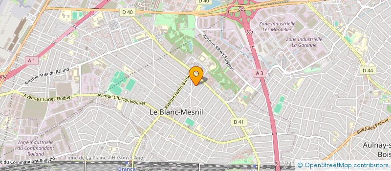 localisation de l'entreprise 931 228 829   LE BLANC-MESNIL