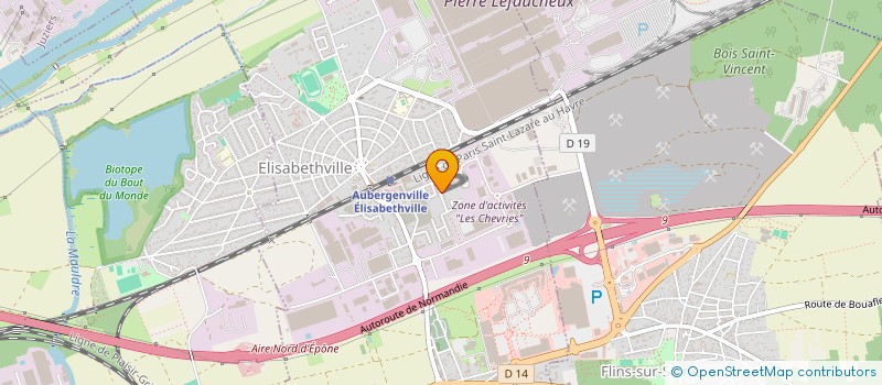 localisation de l'entreprise 931 236 574   AUBERGENVILLE