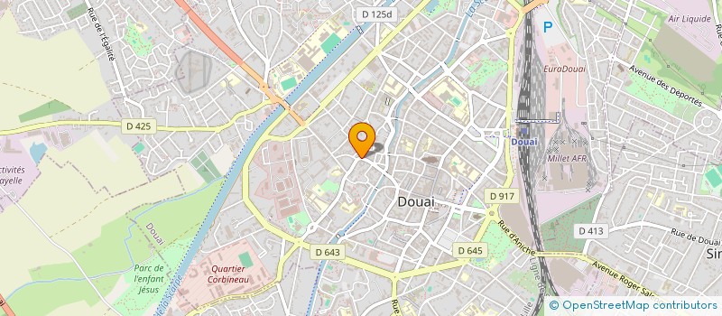localisation de l'entreprise 931 349 484 à DOUAI