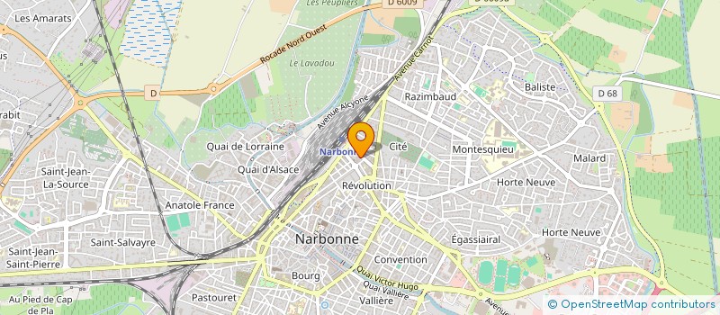 localisation de l'entreprise 931 422 455   NARBONNE