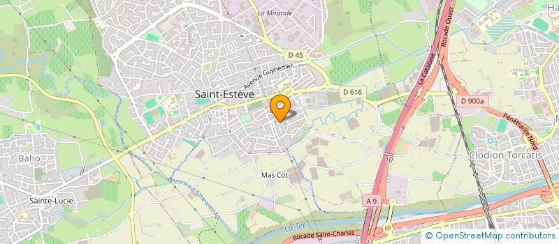 localisation de l'entreprise 931 441 224   SAINT-ESTEVE