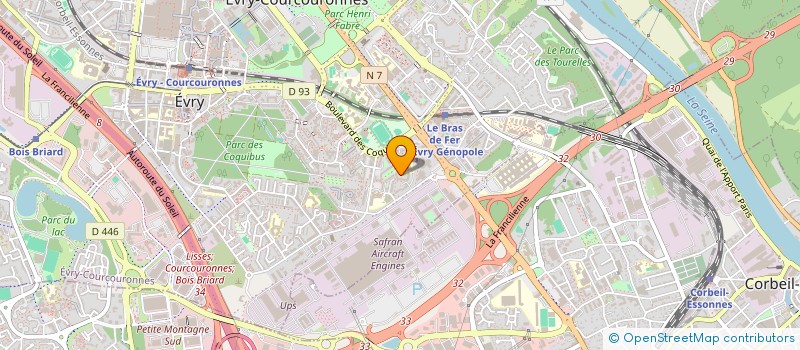 localisation de l'entreprise 931 442 362   EVRY-COURCOURONNES