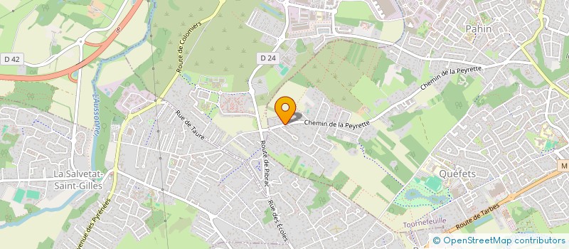 localisation de l'entreprise 931 455 240   TOURNEFEUILLE