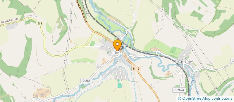 localisation de l'entreprise 931 487 979 à HUMES-JORQUENAY