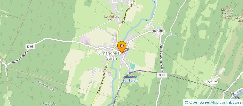 localisation de l'entreprise 931 513 436   SIMANDRE-SUR-SURAN