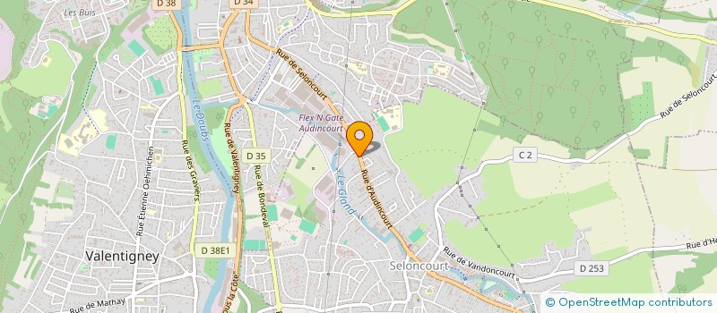 localisation de l'entreprise 931 520 241   SELONCOURT