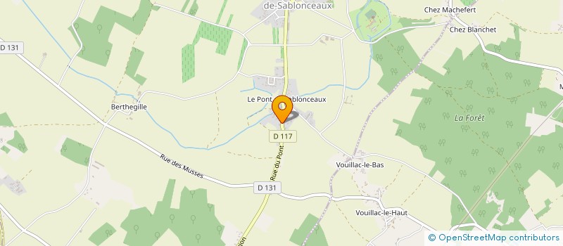 localisation de l'entreprise 931 535 934   SABLONCEAUX