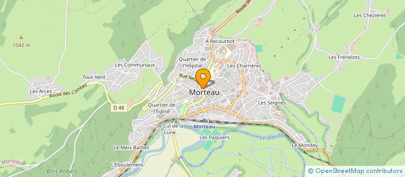 localisation de l'entreprise 931 550 982   MORTEAU