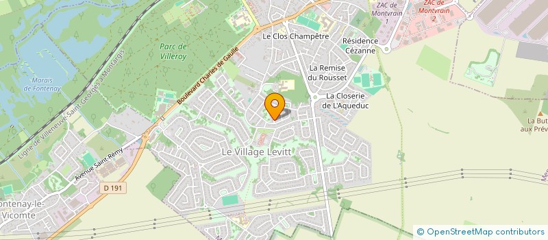 localisation de l'entreprise 931 581 664   CHAMPCUEIL