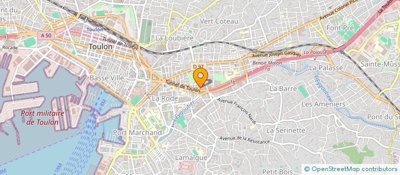 localisation de l'entreprise 931 599 740   TOULON