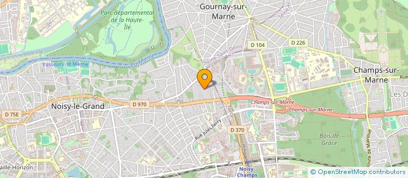 localisation de l'entreprise 931 608 764   MONTEVRAIN